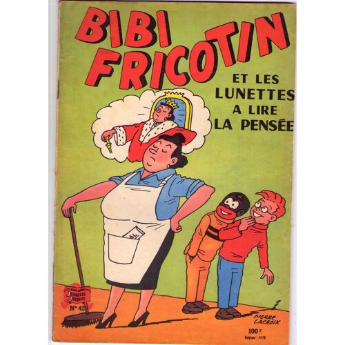 Bibi Fricotin N° 42, Et Les Lunettes À Lire La Pensée