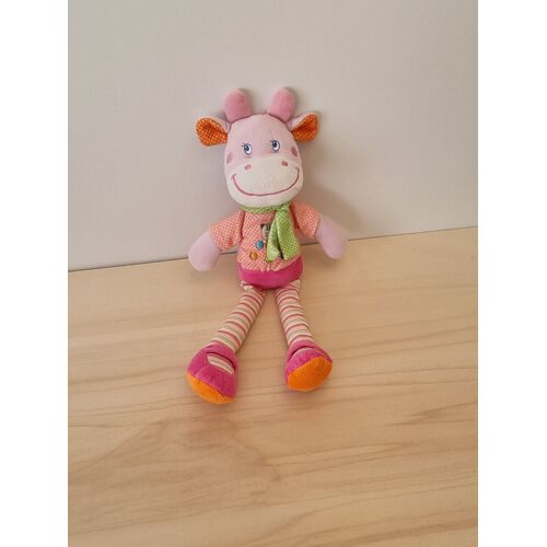 Doudou Vache Rose Mots D'enfants