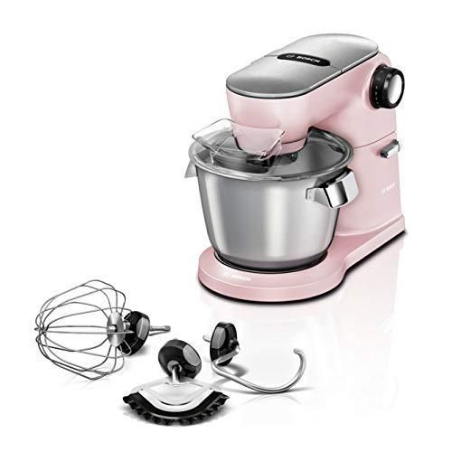 Bosch Hausgeräte Robots Cuisine Mum9a66n00 Optimum Robot Culinaire Extra Puissant 1600 W, Bol En Acier Inoxydable 5,5 L, Kit De Préparation Professionnelle, Batteur