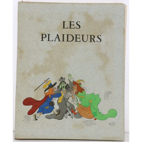 Racine (Jean) Les Plaideurs Paris, A L'emblème Du Secrétaire, 1945
