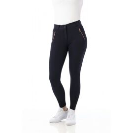Pantalon D'équitation Equithème "Kenya" - Couleur : Marine, Taille : 42, Cavalière