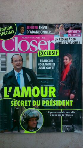 Closer 448 S " L'amour Secret Du Président "