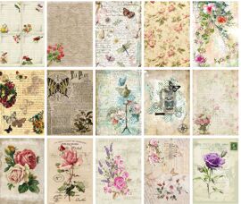 Papier Scrapbook Vintage Model 2