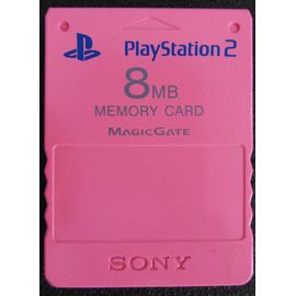 Carte Mémoire Sony Ps2 Rose