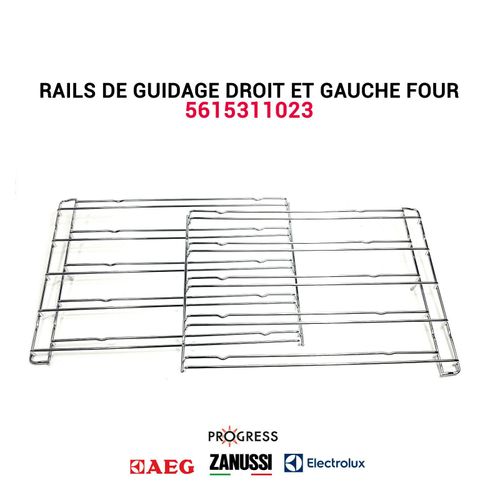Rails gauche et droit - 5615311023 - Four ELECTROLUX AEG PROGRESS ZANUSSI
