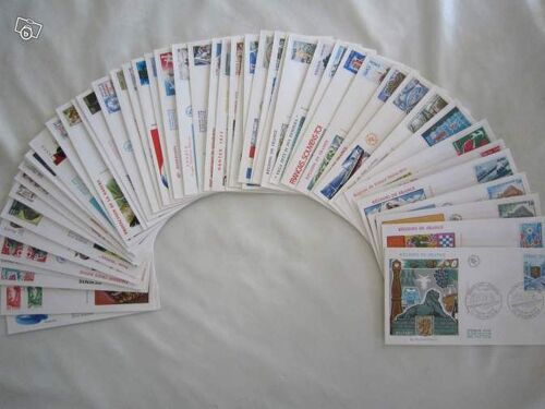 France 50 Fdc/1er Jour - Toutes Differentes