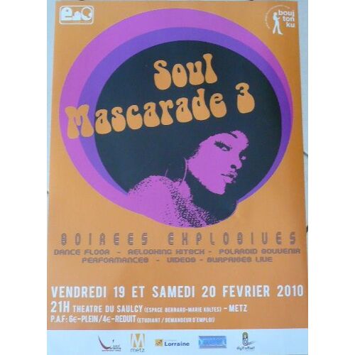 Soul Mascarade - Affiche Musique / Concert / Poster