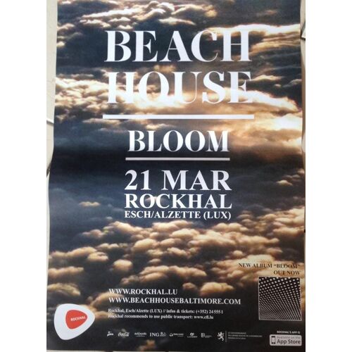 Beach House - Bloom - Affiche Musique / Concert / Poster