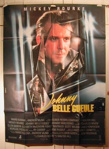 Johnny Belle Geule - Affiche Pliée - Affiche Musique / Concert / Poster