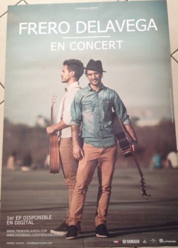 Frero Delavega - Affiche Musique / Concert / Poster