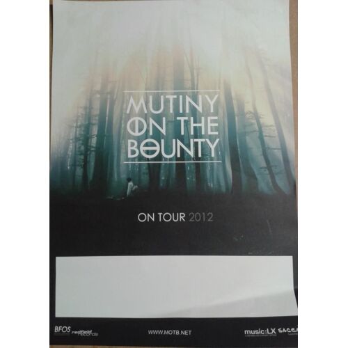 Mutiny On The Bounty - Affiche Musique / Concert / Poster