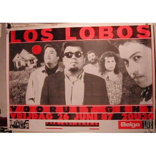 Los Lobos - Affiche Musique / Concert / Poster