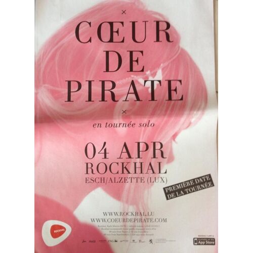C¿Ur De Pirate - Affiche Musique / Concert / Poster