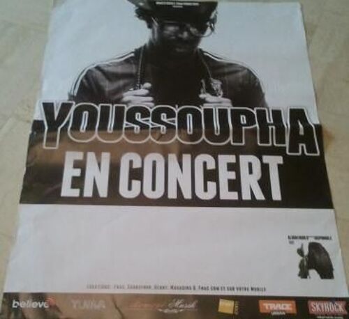 Youssoupha - Affiche Musique / Concert / Poster