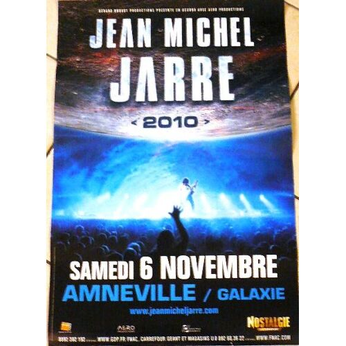 Jean-Michel Jarre - Affiche Musique / Concert / Poster