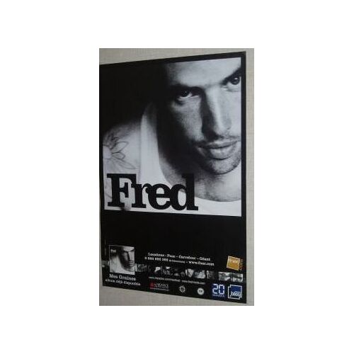 Fred - 2008 - Affiche Musique / Concert / Poster