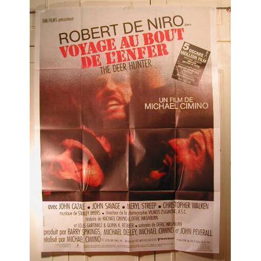 Magnet Cinéma – Voyage Au Bout De L'enfer (1978) Version 3, 54x78mm, Neuf
