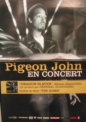 Pigeon John - 2011 - Affiche Musique / Concert / Poster