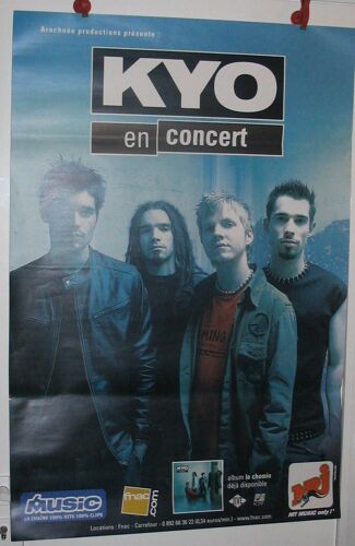 Kyo - 2003 - Affiche Musique / Concert / Poster