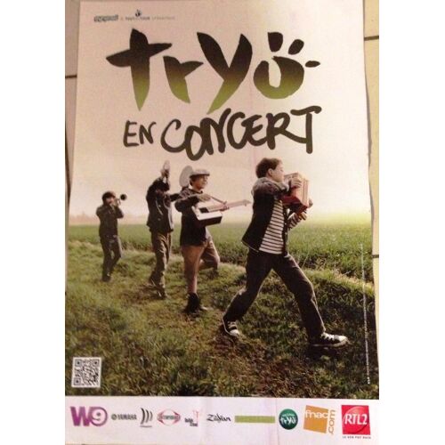 Tryö - Affiche Musique / Concert / Poster