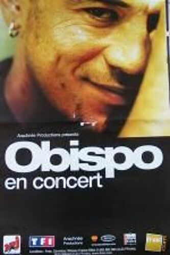 Obispo - Affiche Musique / Concert / Poster