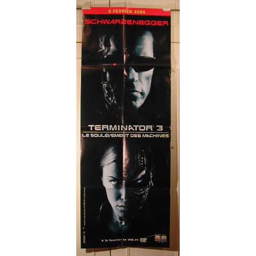 Terminator 3 - Schwarzenegger - Affiche Musique / Concert / Poster
