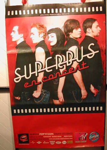Superbus - Affiche Musique / Concert / Poster