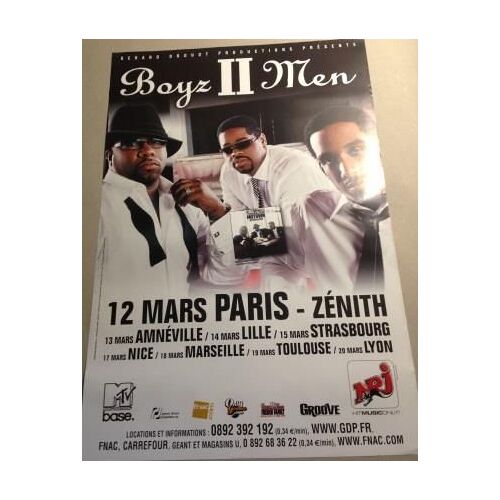 Boyz Ii Men - Affiche Musique / Concert / Poster