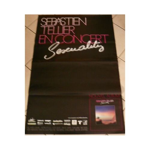 Sebastien Tellier - Sexuality - Affiche Musique / Concert / Poster