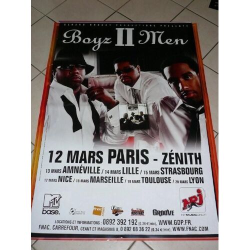 Boyz Ii Men - Affiche Musique / Concert / Poster