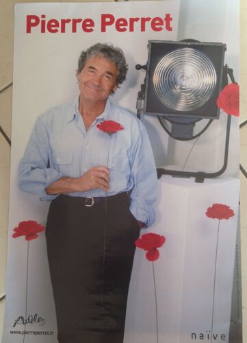 Pierre Perret - Affiche Musique / Concert / Poster