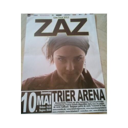 Zaz - Affiche Musique / Concert / Poster
