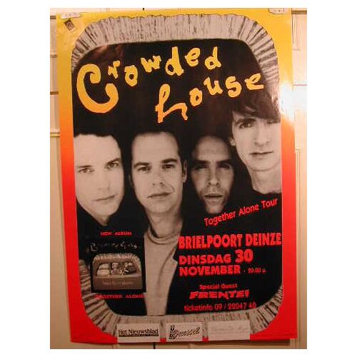 Crowded House - Affiche Musique / Concert / Poster