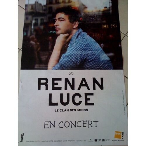 Renan Luce - Affiche Musique / Concert / Poster
