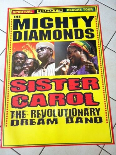Mighty Diamonds - Sister Carol - Affiche Musique / Concert / Poster