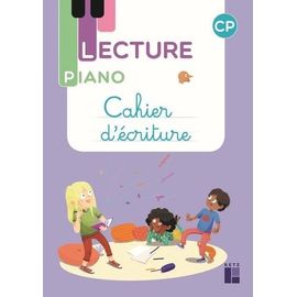 Cahier D'écriture Cp Lecture Piano