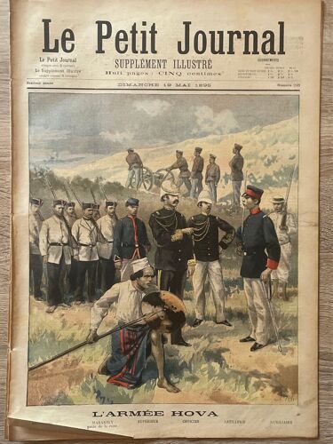 Le Petit Journal - L¿Armée Hova |  Numéro 235 Du 19 Mai 1895