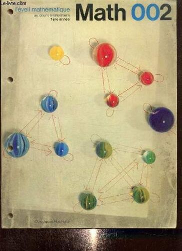 Maths 002 - L Eveil Mathématique Au Cours Élémentaire - 1ère Année