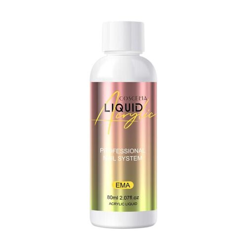 Poly Gel Pour Extensions D'ongles, Solution Antidérapante, Liquide, Rapide, 80ml 