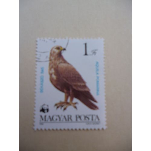 Timbre "Magyar Posta 1983 :Aigle Pomarina".