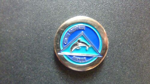 Jeton De Caddie Rare En Métal = Centre Nautique Ancenis ( Dauphin )