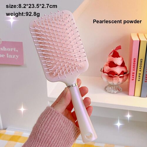 Peigne À Coussin D'air Antistatique, Brosse À Cheveux Portable, Peigne À Sac D'air, Outils De Coiffure, Massage Du Cuir Chevelu, Peigne Mignon 
