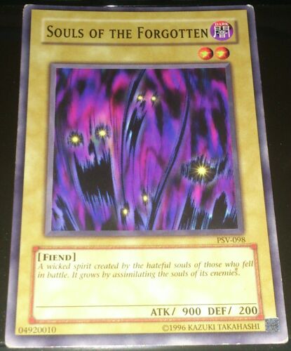Souls Of The Forgotten - Carte En Anglais