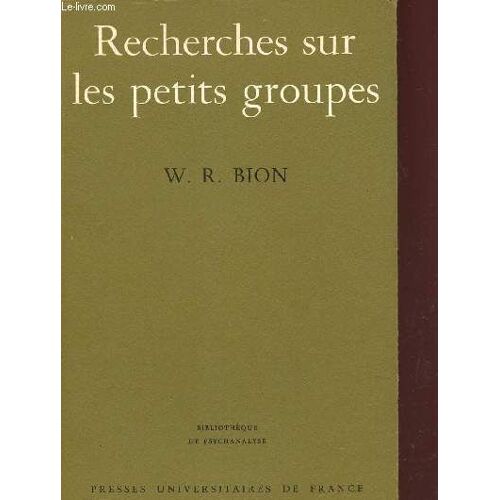 Recherches Sur Les Petits Groupes
