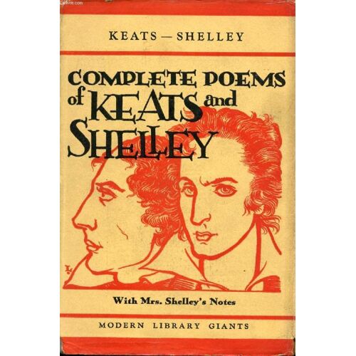 John Keats And Percy Bysshe Shelley Complete Poetical Works