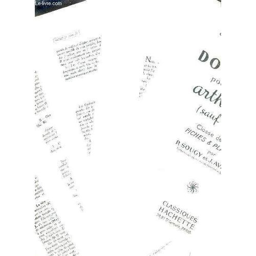 Cours De Sciences Naturelles / Documents Pour L'etude Des Arthropodes (Sauf Insectes) Classe De 1ere M' Fiches Et Planches.