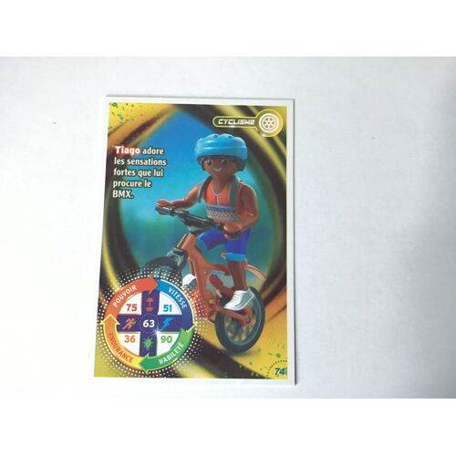 Carte Carrefour Playmobil N°74