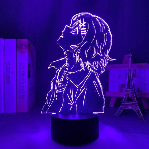 Lampe Led 3d, Anime Tokyo Ghoul, Juuzou Suzuya, Veilleuse Pour Chambre À Coucher, Décoration, Cadeau D'anniversaire Cool