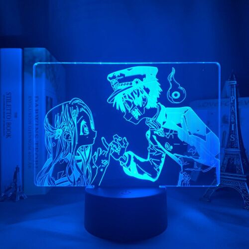 Lampe Led En 3d Hanako Kun, Luminaire Décoratif D'intérieur, Idéal Pour Une Chambre À Coucher, Cadeau D'anniversaire, Livraison Directe