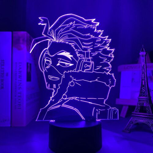 Lampe En 3d Thème My Hero Academia, Décoration Pour Chambre À Coucher, Gadget Manga, Keigo Takami, Cadeau D'anniversaire